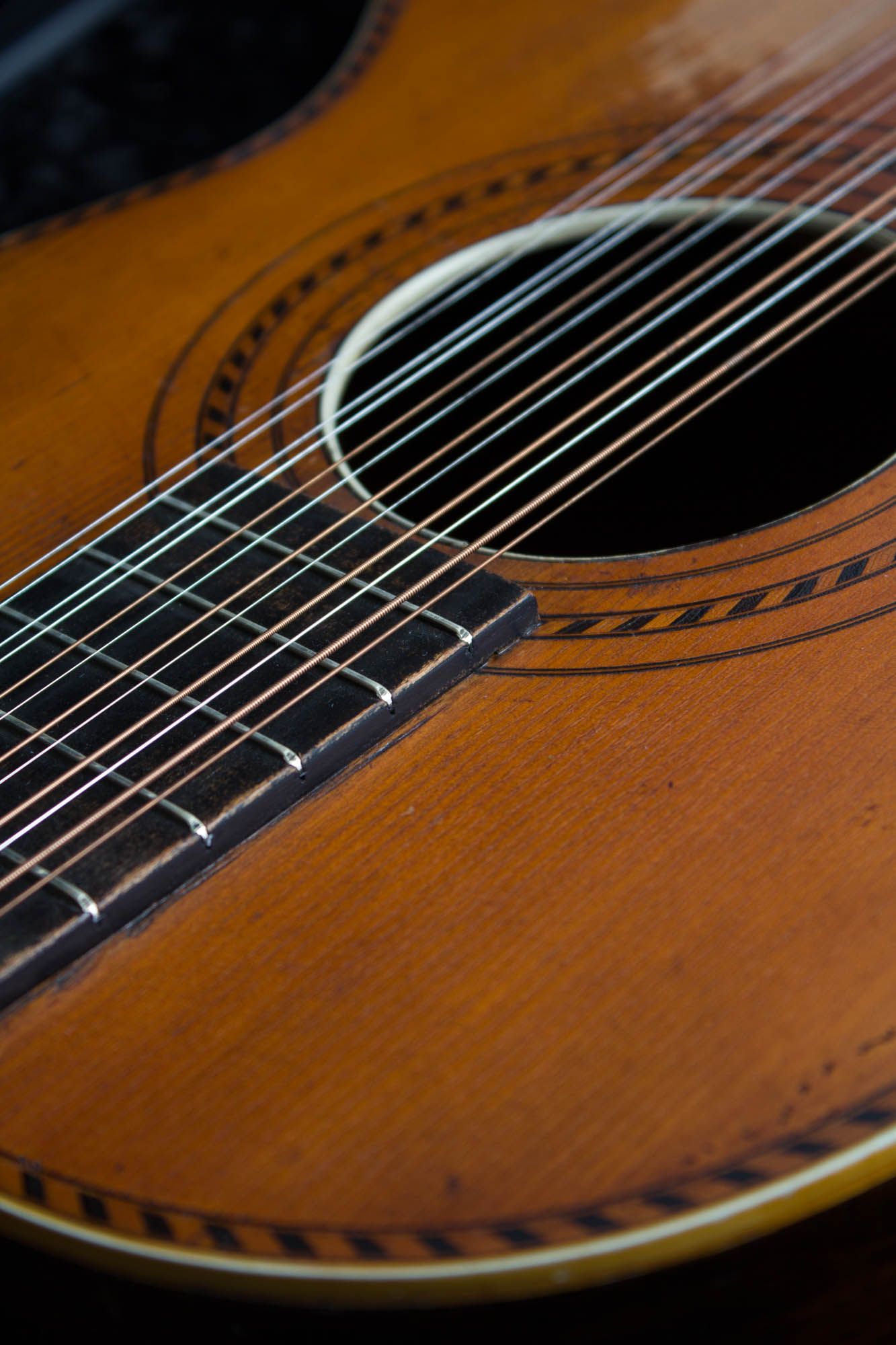 Oscar Schmidt San Jose Artist 12 String Flat Top Acoustic Guitar (1925)