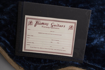 Framus Model 5/59 Sorella Rhytmus Arch Top Hollow Body Electric Guitar (1961)