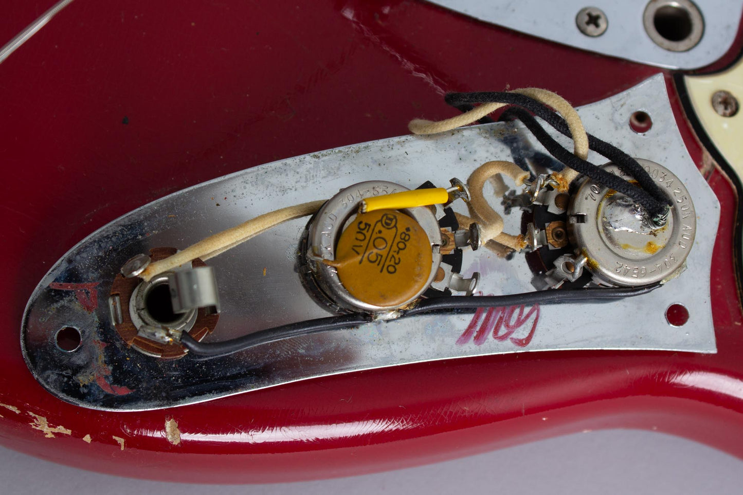 Fender Mustang Solid Body Electric Guitar (1965)