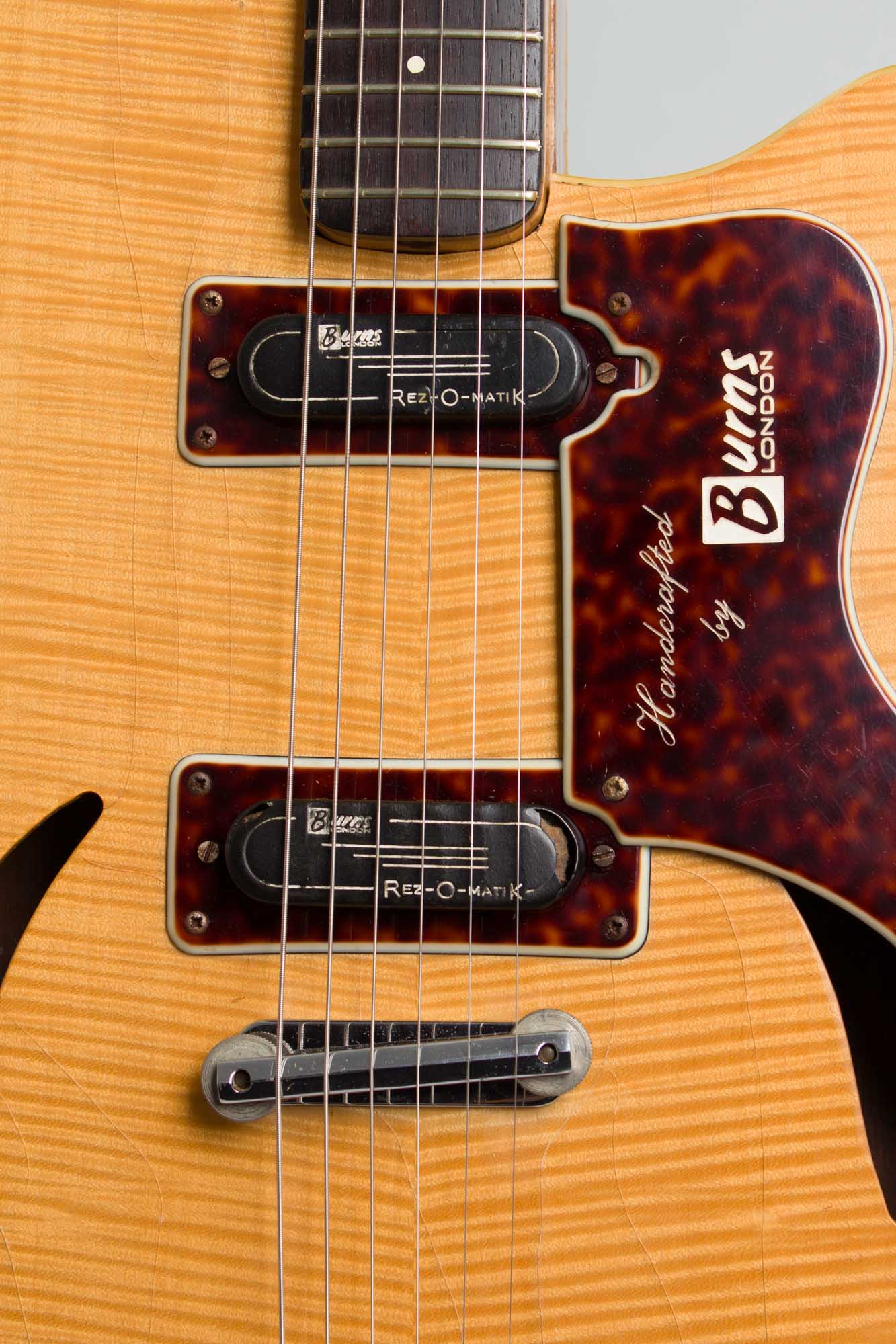 Burns GB 65 Semi-Hollow Body Electric Guitar (1965)