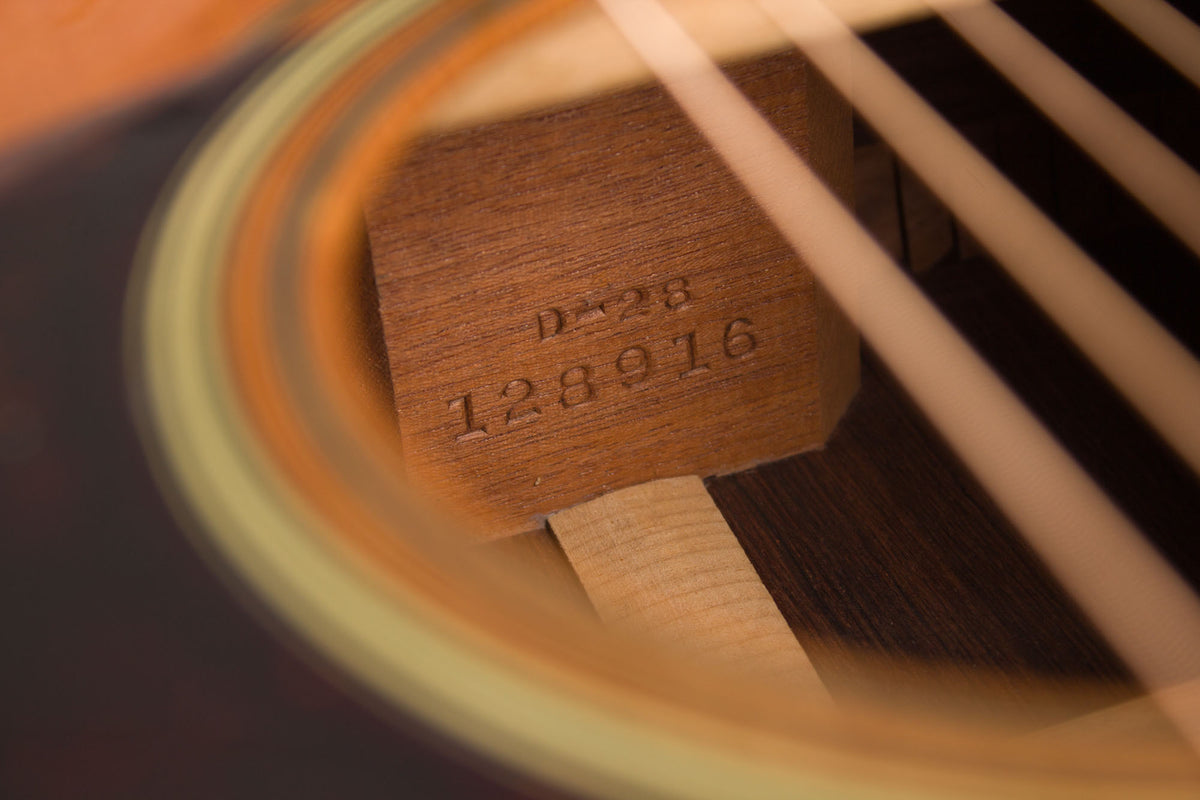 C. F. Martin D-28 owned and played by Chris Eldridge Flat Top Acoustic Guitar (1953)