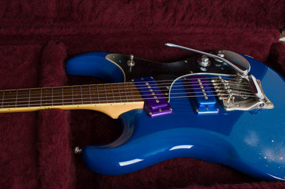 Mosrite Semie Moseley Model Handpainted by Wayne Jarrett Solid Body Electric Guitar (1992)