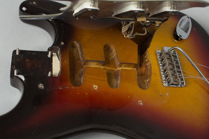 Fender Stratocaster Solid Body Electric Guitar (1961)