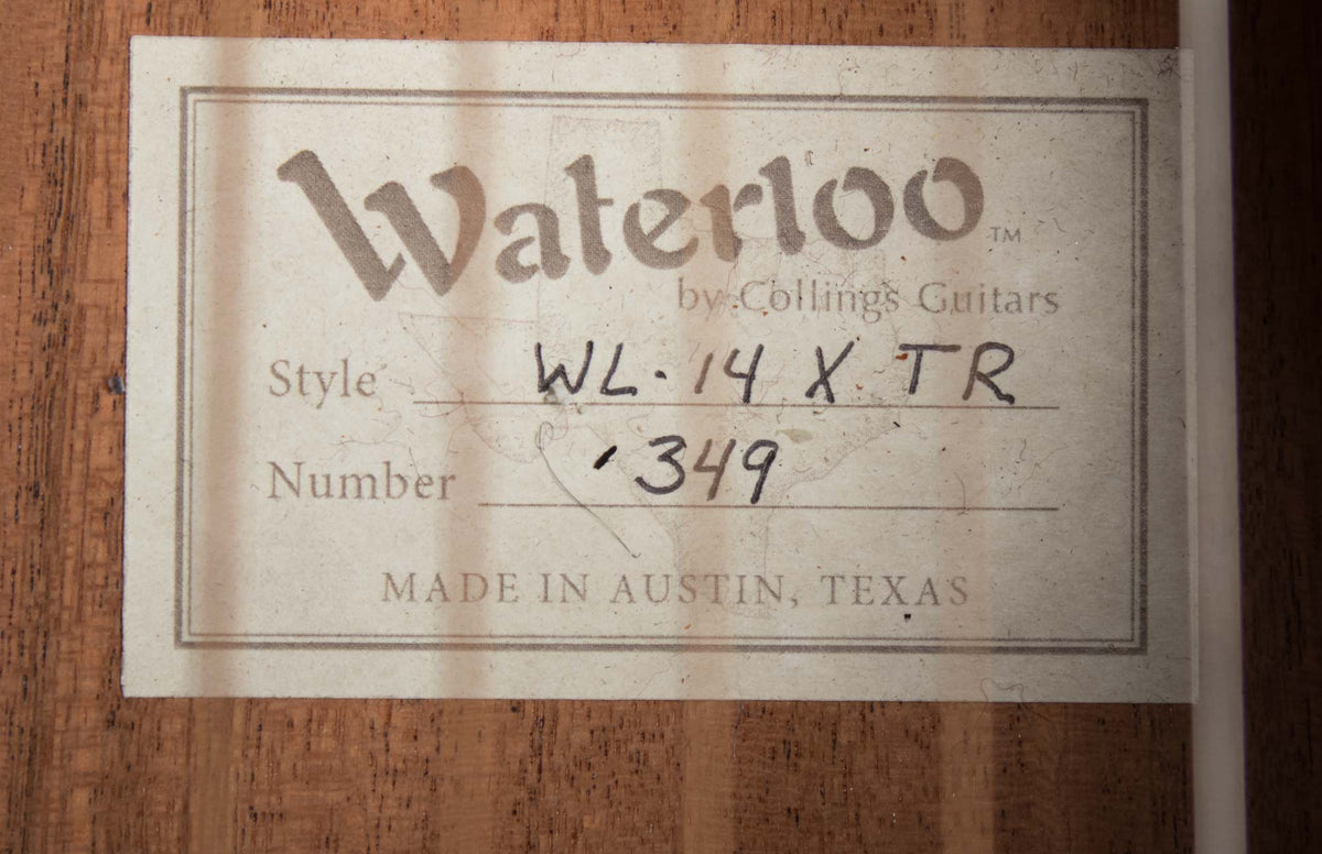 Waterloo WL-14X TR Flat Top Acoustic Guitar (2015)
