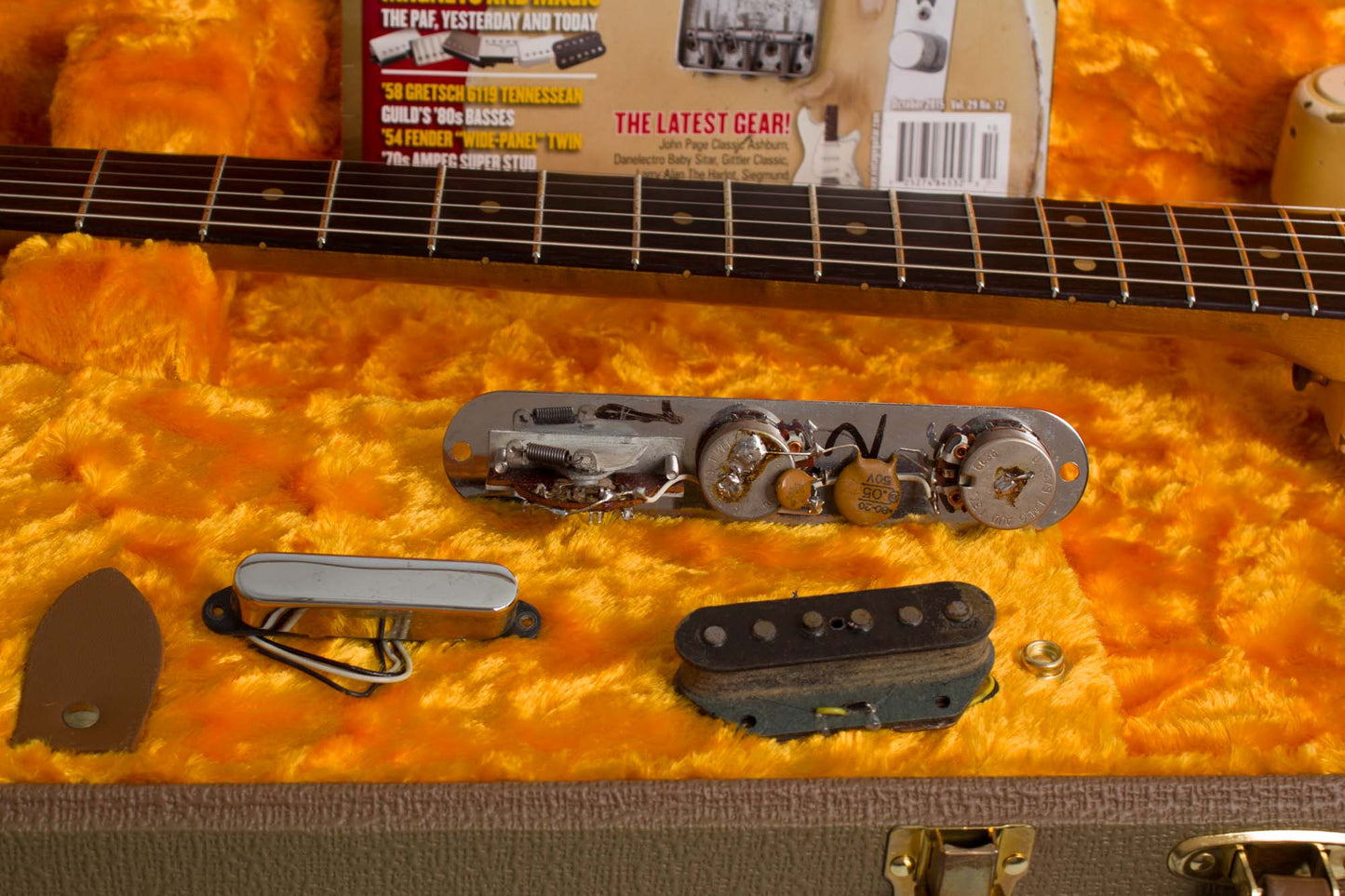 Fender Telecaster Owned and Used by Mike Bloomfield Solid Body Electric Guitar (1963)