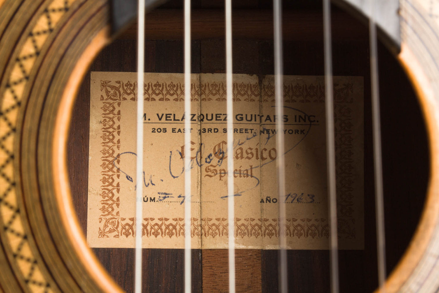 Manuel Velazquez El Clasico Special Classical Guitar (1963)