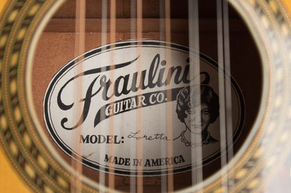 Fraulini Loretta Custom 12 String Flat Top Acoustic Guitar (2013)