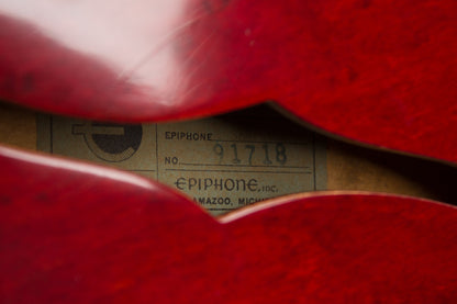 Epiphone Sheraton E212T Arch Top Semi-Hollow Body Electric Guitar (1962)