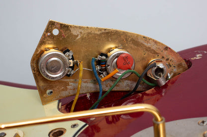 Fender Jaguar with Gold Hardware Solid Body Electric Guitar (1964)