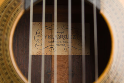 Manuel Velazquez Classical Guitar (1955)