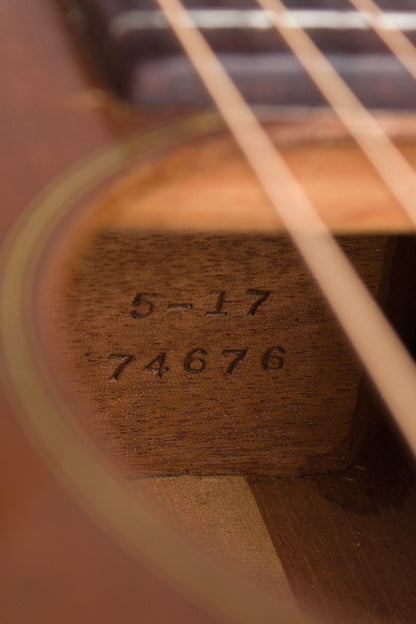 C. F. Martin 5-17 Flat Top Acoustic Guitar (1940)