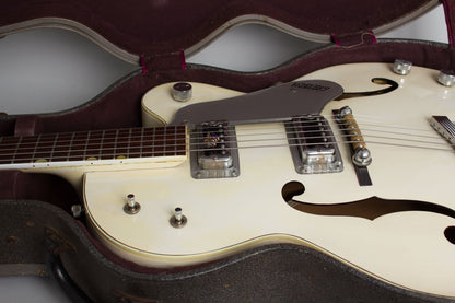 Gretsch Model 6117 Double Anniversary White Arch Top Hollow Body Electric Guitar (1968)