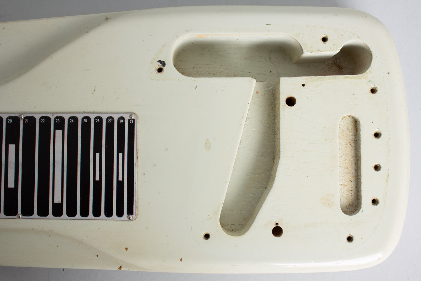 Fender White High Steel Electric Guitar (1956)