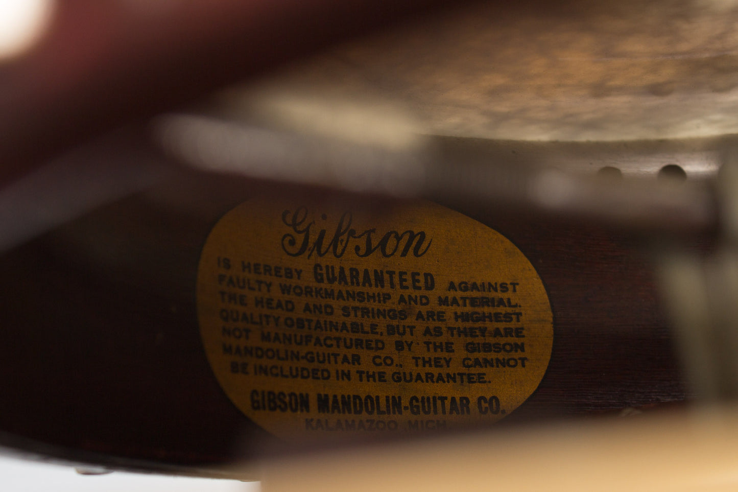 Gibson RB-3 Trapdoor 5 String Resonator Banjo (1924)