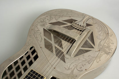 National Style 4 Tricone Squareneck Resophonic Guitar (1928)