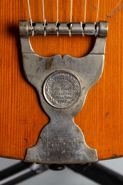John C. Haynes Wm. B. Tilton Style # 0 Flat Top Acoustic Guitar (1875)