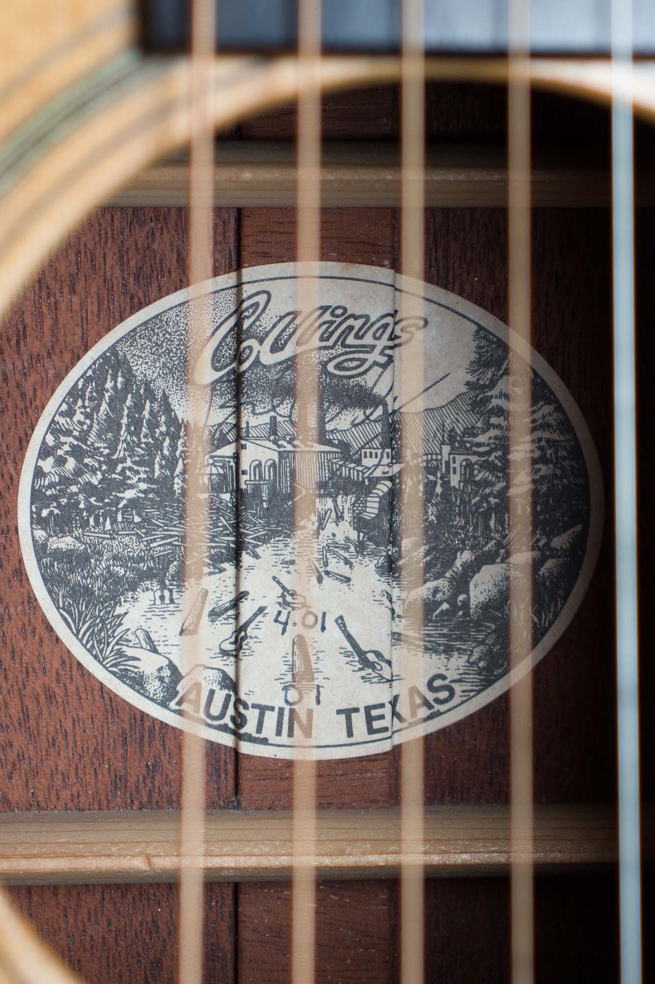 Collings D-1 Owned and used by Pete Francis of Dispatch Flat Top Acoustic Guitar (2001)