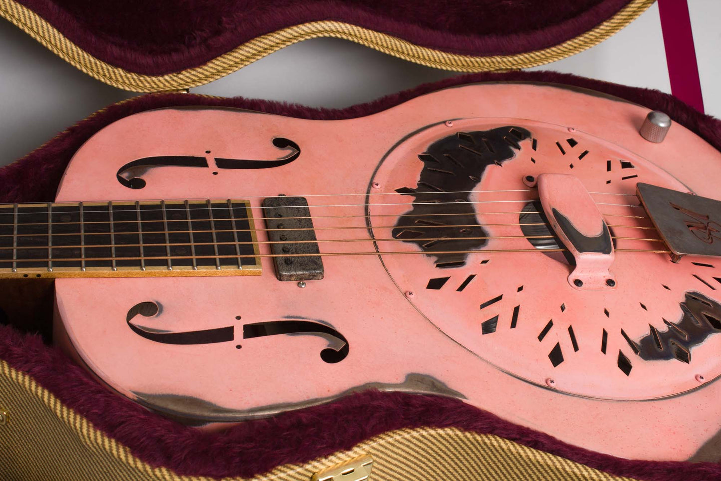 Mule Guitars Tricone Electric Made for Jeff Tweedy of Wilco Resophonic Guitar