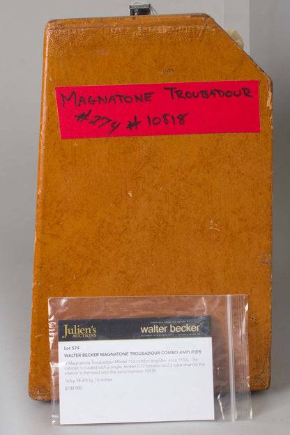 Magnatone Troubadour Model 112 Previously Owned by Steely Dan's Walter Becker Tube Amplifier (1953)