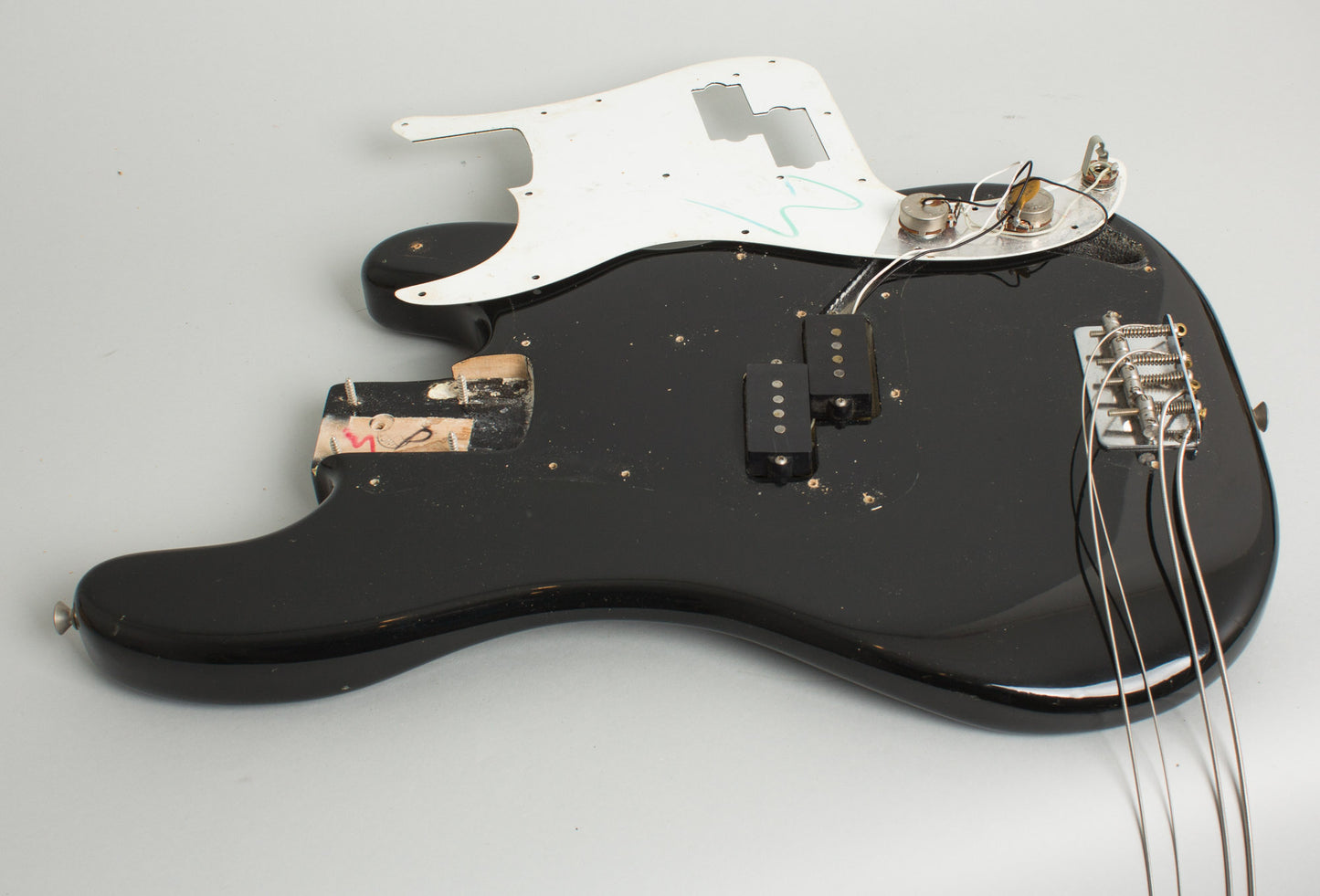 Fender Precision Bass Solid Body Electric Bass Guitar (1975)