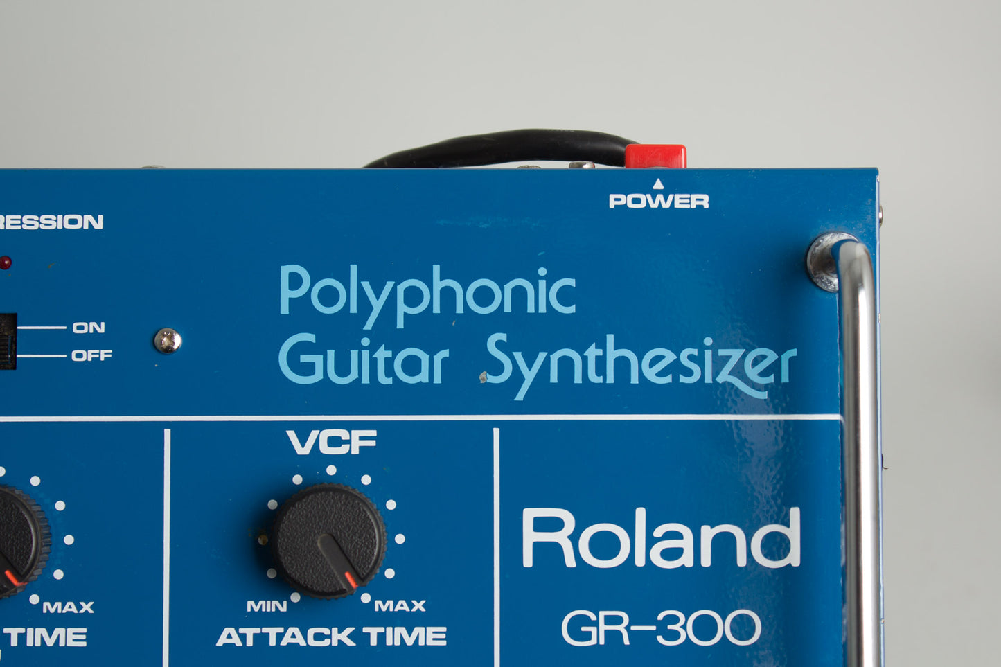 Roland GR-300 Polyphonic Guitar Synthesizer with G-505 Solid Body Electric Guitar (1982)