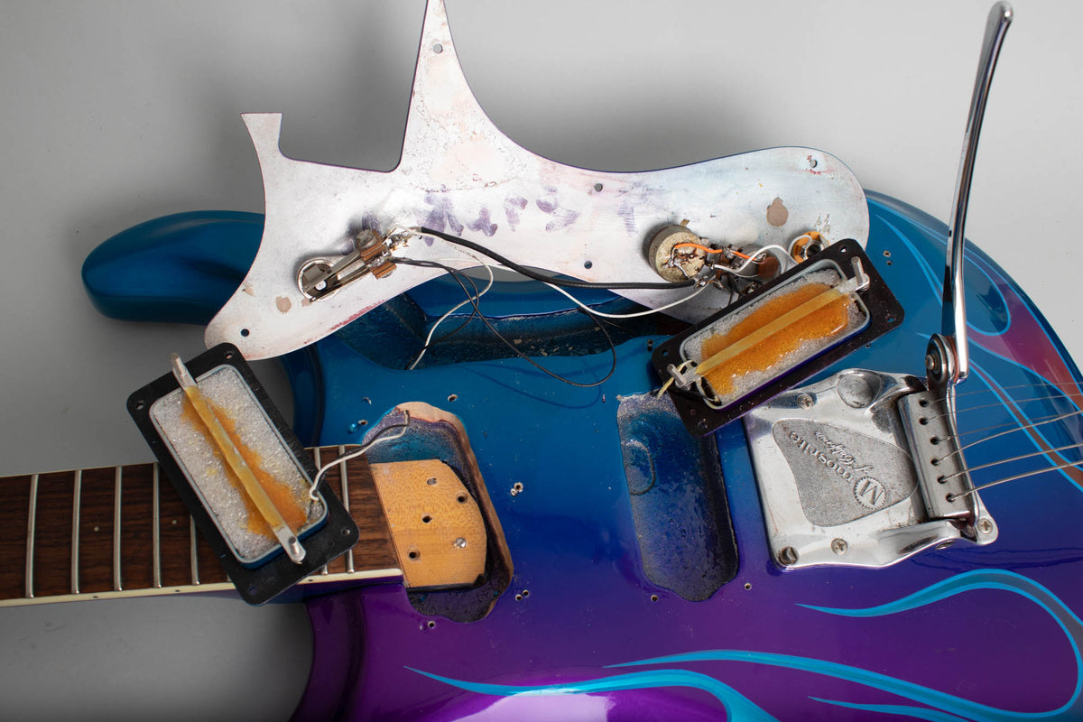 Mosrite Ventures Model Custom Finished for Semie Moseley Solid Body Electric Guitar (1966)