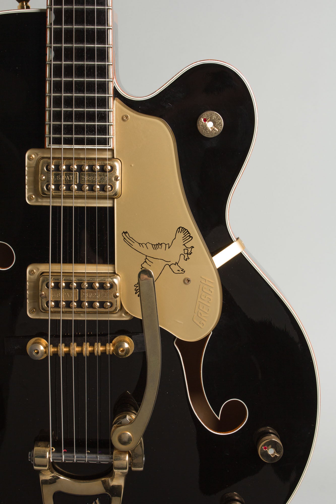 Gretsch G-6136TBK Black Falcon Arch Top Hollow Body Electric Guitar (2011)
