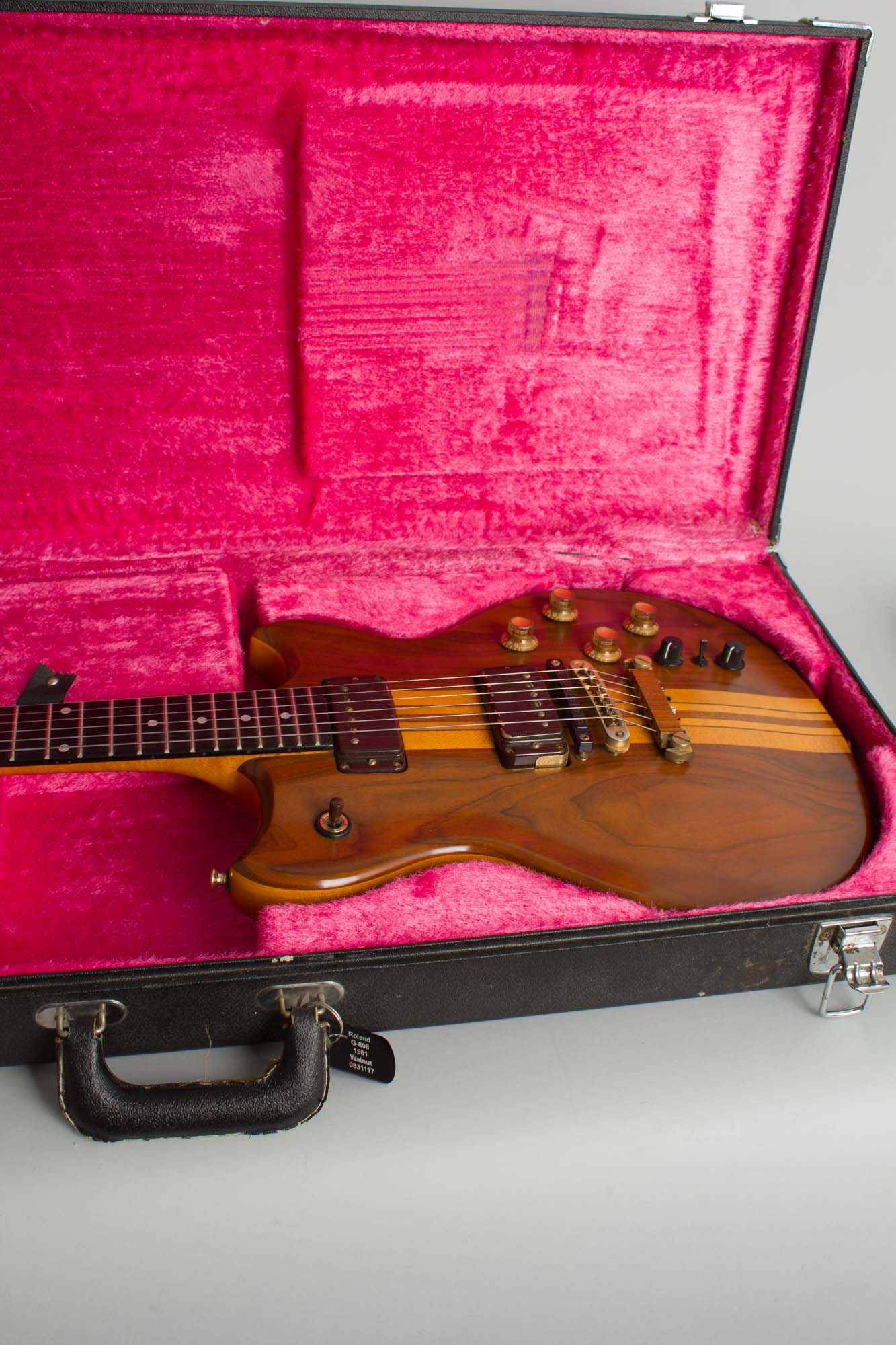 Roland GR-300 Polyphonic Guitar Synthesizer with G-808 Solid Body Electric Guitar (1983)