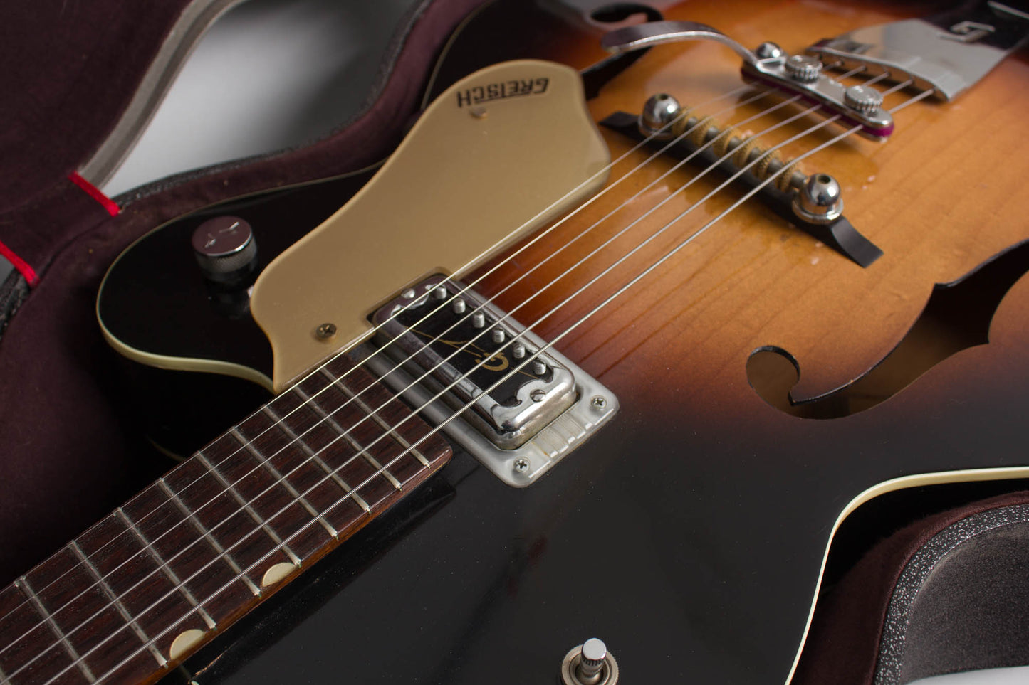 Gretsch PX 6124 Single Anniversary Arch Top Hollow Body Electric Guitar (1964)