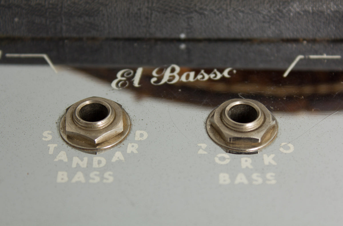 Zorko El Basso Model 1030 Piggyback Tube Amplifier (1961)