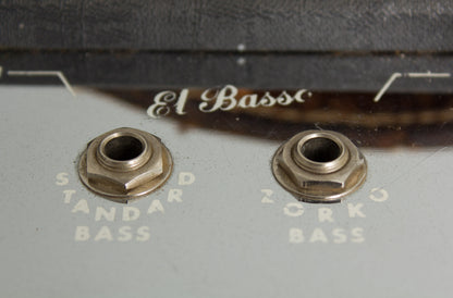 Zorko El Basso Model 1030 Piggyback Tube Amplifier (1961)