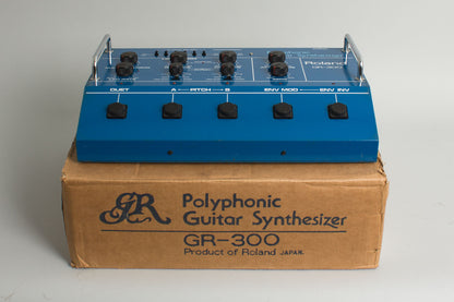 Roland GR-300 Polyphonic Guitar Synthesizer with G-303 Solid Body Electric Guitar (1984)