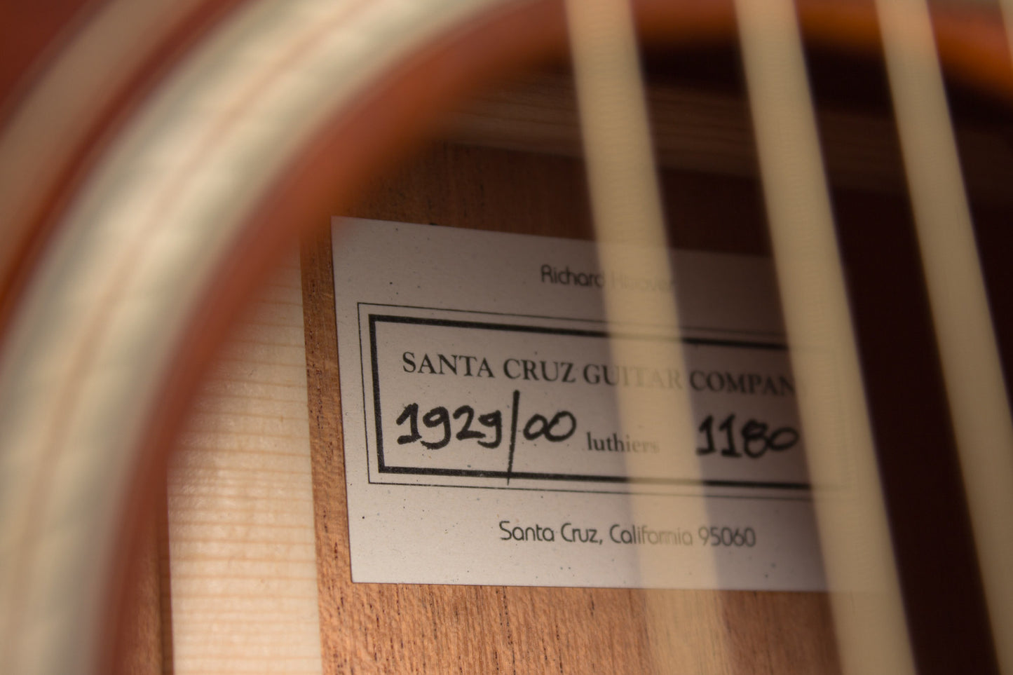 Santa Cruz 1929/00 Flat Top Acoustic Guitar (2022)