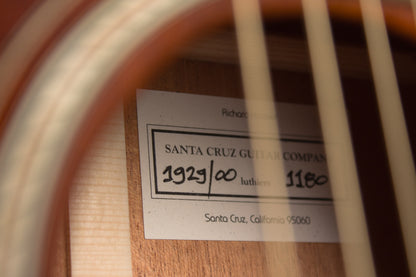Santa Cruz 1929/00 Flat Top Acoustic Guitar (2022)