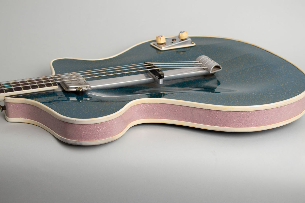 Wandre Waid Bass Semi-Hollow Body Electric Bass Guitar (1962)