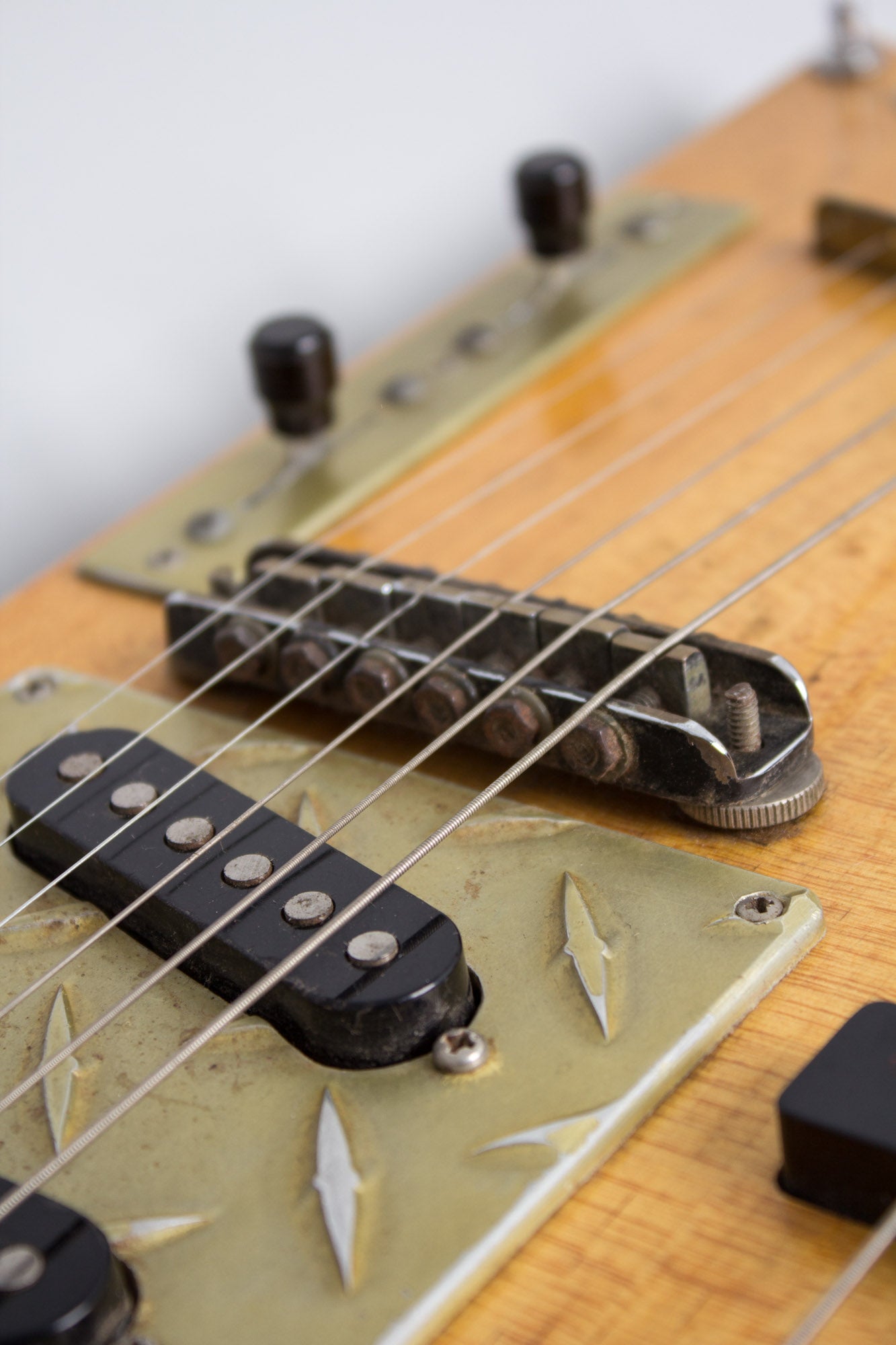 Doug Henderson Custom Double Neck built for and extensively used by Elliott Sharp Solid Body Electric Guitar (1991)
