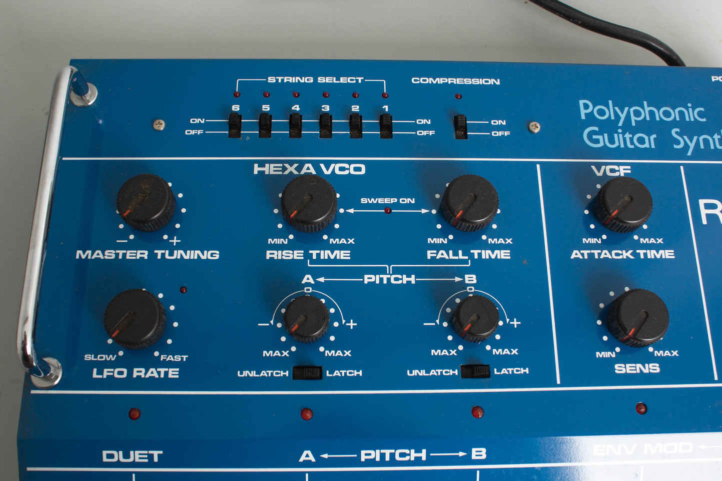 Roland GR-300 Polyphonic Guitar Synthesizer with G-303 Solid Body Electric Guitar (1984)