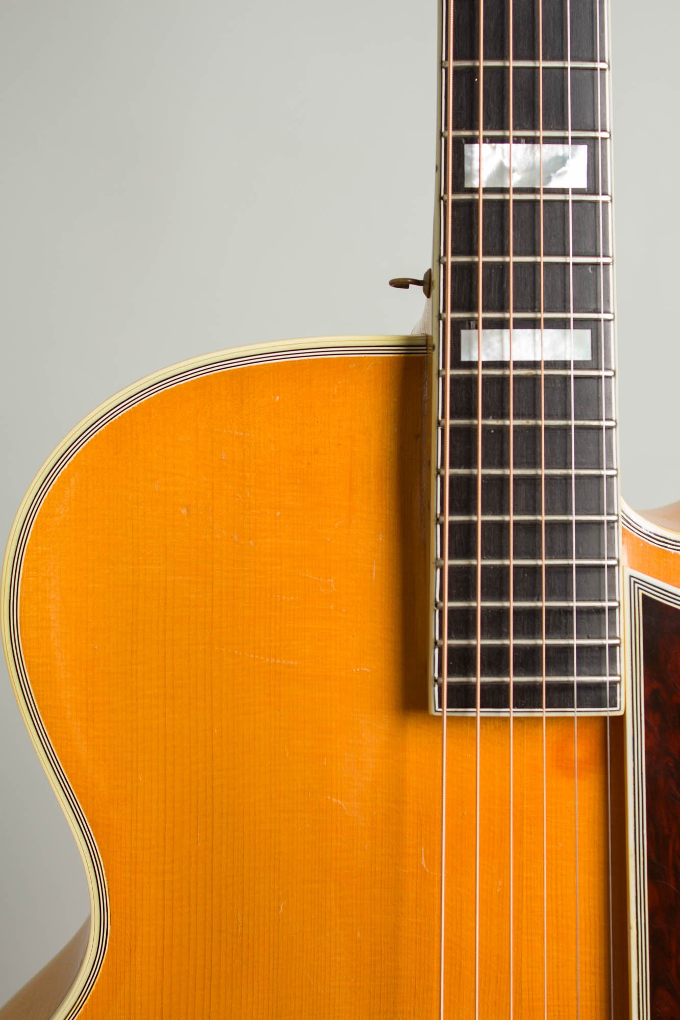 D'Angelico Excel Cutaway Arch Top Acoustic Guitar (1960)