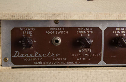 Danelectro Model 78A Artist Large Combo Tube Amplifier (1958)
