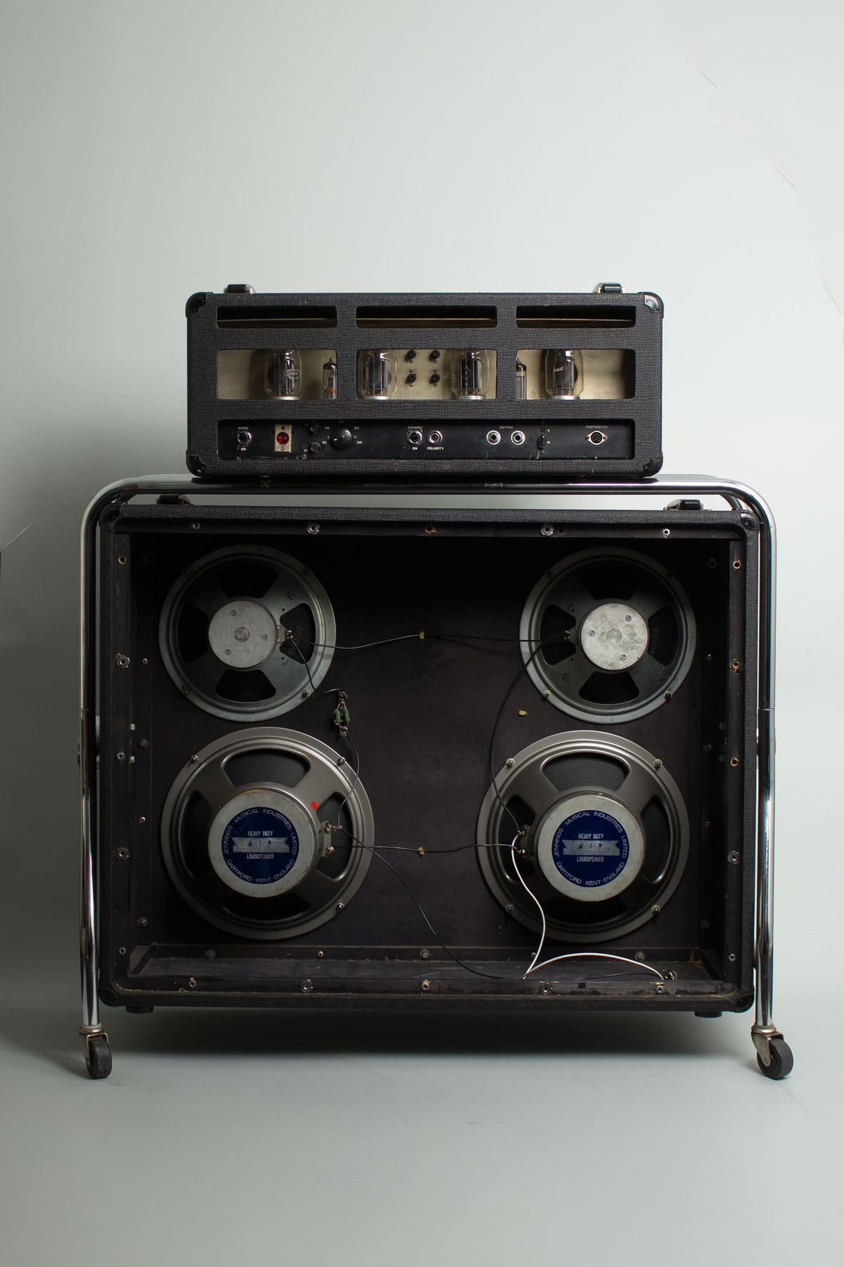 Vox Model UL 7120 Hybrid Head and Cabinet Amplifier (1966)
