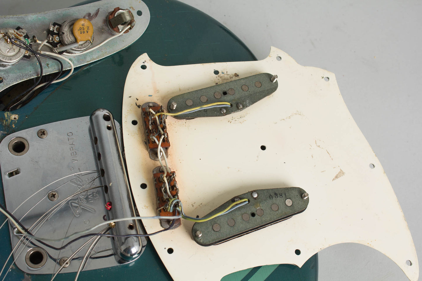 Fender Competition Mustang Solid Body Electric Guitar (1971)