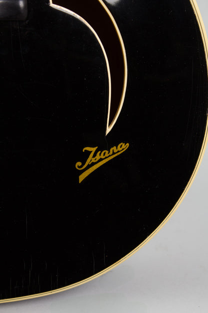 Isana Black Pearl Arch Top Acoustic Guitar (1959)