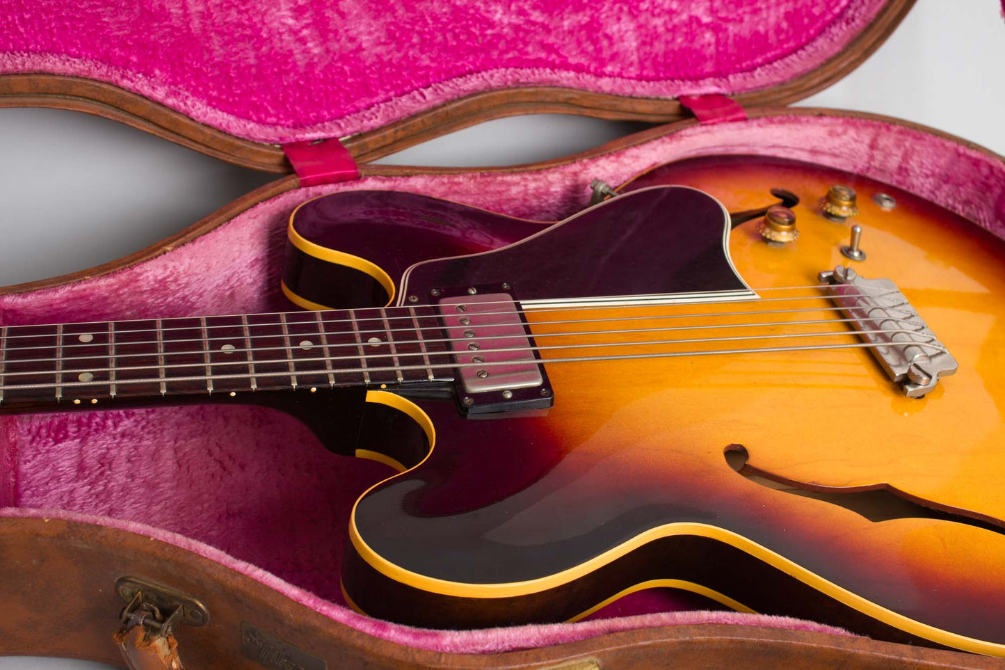 Gibson EB-6 6-string Semi-Hollow Body Electric Bass Guitar (1961)