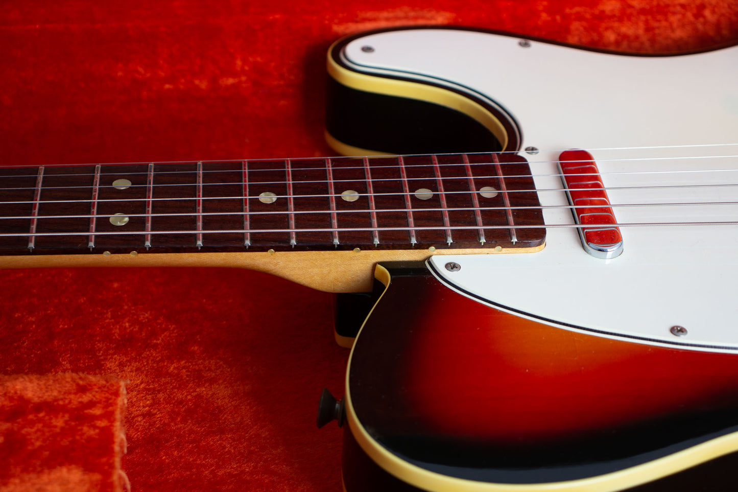 Fender Telecaster Custom with Bigsby Solid Body Electric Guitar (1968)