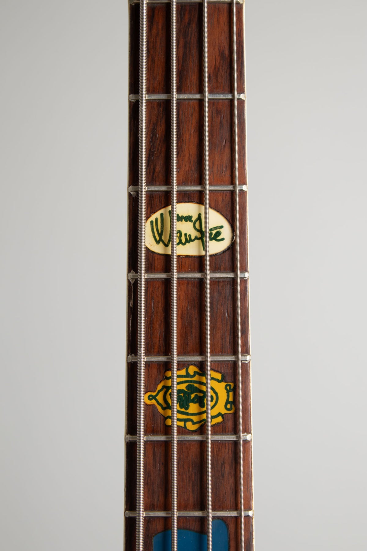Wandre Waid Bass Semi-Hollow Body Electric Bass Guitar (1962)