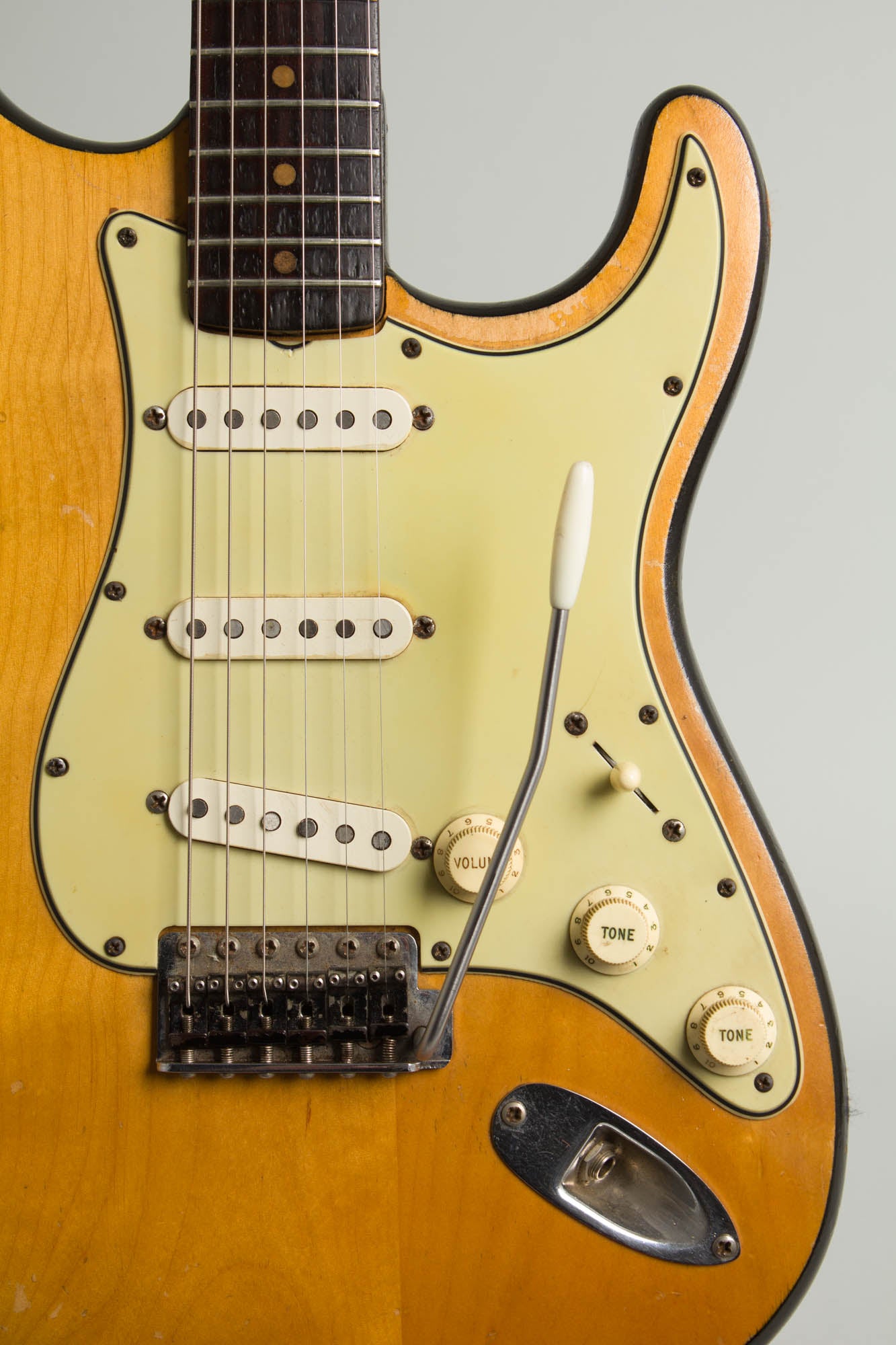 Fender Stratocaster Owned and extensively used by Elliott Sharp Solid Body Electric Guitar (1964)