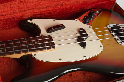 Fender Mustang Solid Body Electric Bass Guitar (1973)