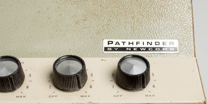 Newcomb Pathfinder Model E-20 w/ Jensen Imperial Reproducer CA-12 Speaker Owned and Used by Tom Verlaine Head and Cabinet Amplifier (1940s/1965)