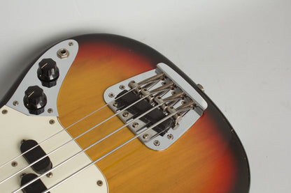 Fender Mustang Solid Body Electric Bass Guitar (1973)