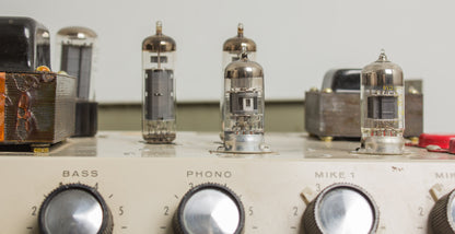 Newcomb Pathfinder Model E-20 w/ Jensen Imperial Reproducer CA-12 Speaker Owned and Used by Tom Verlaine Head and Cabinet Amplifier (1940s/1965)